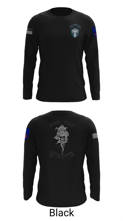 95th cbrn 3rd plt Long Sleeve Performance Shirt 26
