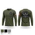 Veterans Motorcycle Association Long Sleeve Performance Shirt - 1