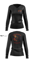 Region 22 Women's Long Sleeve V-neck Shirt - 6