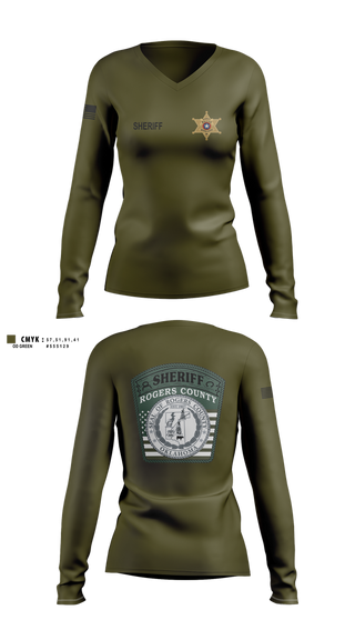 Womens Long Sleeve Vneck Shirt, ADAM AQUAD, , Teamtime, Team time, sublimation, custom sports apparel, team uniforms, spirit wear, spiritwear, sports uniforms, custom shirts, team store, custom team store, fundraiser sports, apparel fundraiser