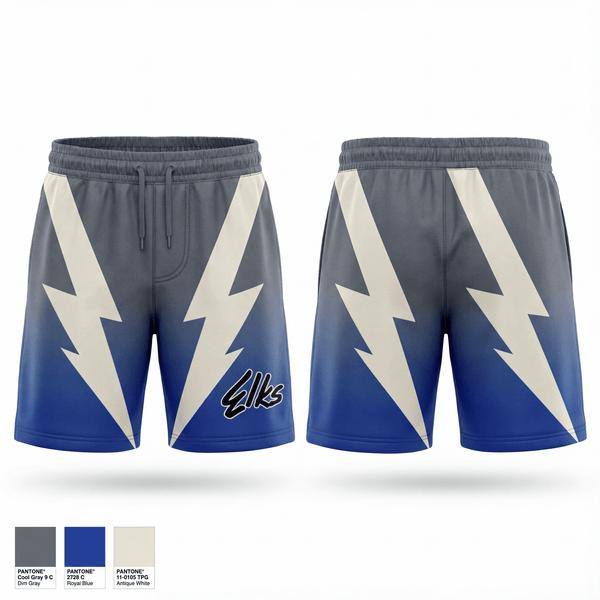 Athletic Shorts With Pockets, Vermont Elks Association, , Teamtime, Team time, sublimation, custom sports apparel, team uniforms, spirit wear, spiritwear, sports uniforms, custom shirts, team store, custom team store, fundraiser sports, apparel fundraiser