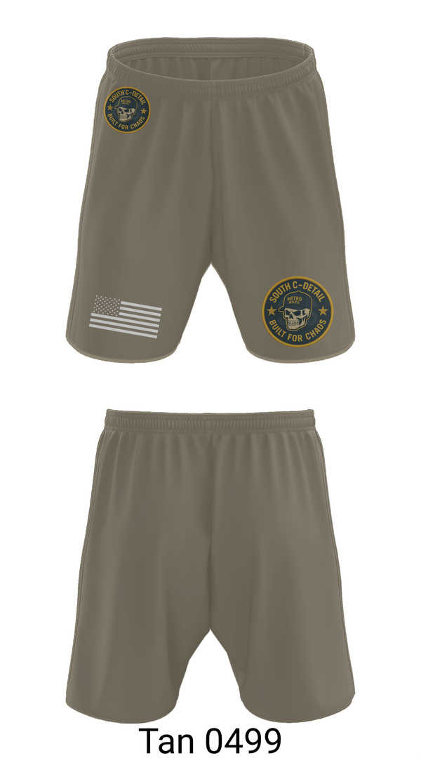 Athletic Shorts With Pockets, South C Detail, , Teamtime, Team time, sublimation, custom sports apparel, team uniforms, spirit wear, spiritwear, sports uniforms, custom shirts, team store, custom team store, fundraiser sports, apparel fundraiser