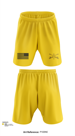 Athletic Shorts With Pockets, 2nd Armored Cavalry Regiment, , Teamtime, Team time, sublimation, custom sports apparel, team uniforms, spirit wear, spiritwear, sports uniforms, custom shirts, team store, custom team store, fundraiser sports, apparel fundraiser