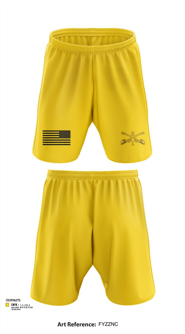 Athletic Shorts With Pockets, 2nd Armored Cavalry Regiment, , Teamtime, Team time, sublimation, custom sports apparel, team uniforms, spirit wear, spiritwear, sports uniforms, custom shirts, team store, custom team store, fundraiser sports, apparel fundraiser