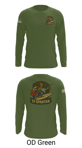 Long Sleeve Performance Shirt, Task Force Spartan, , Teamtime, Team time, sublimation, custom sports apparel, team uniforms, spirit wear, spiritwear, sports uniforms, custom shirts, team store, custom team store, fundraiser sports, apparel fundraiser