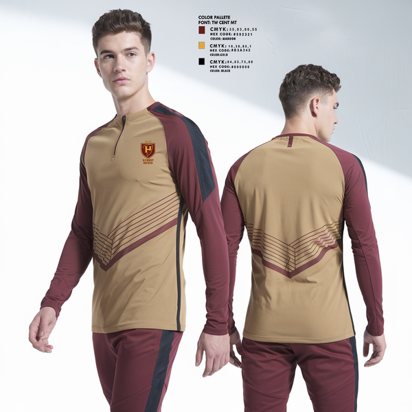 Long Sleeve Performance Shirt, Hickory High School, Men's Soccer, Teamtime, Team time, sublimation, custom sports apparel, team uniforms, spirit wear, spiritwear, sports uniforms, custom shirts, team store, custom team store, fundraiser sports, apparel fundraiser