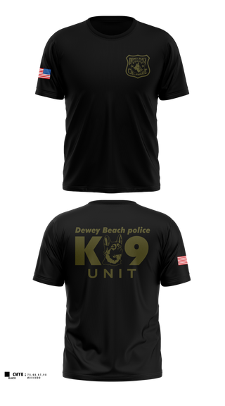 Short Sleeve Performance Shirt, Dewey Beach Police K9, Police, Teamtime, Team time, sublimation, custom sports apparel, team uniforms, spirit wear, spiritwear, sports uniforms, custom shirts, team store, custom team store, fundraiser sports, apparel fundraiser
