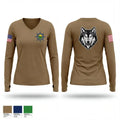NRS TOLEDO 19189738 Women's Long Sleeve V-neck Shirt - 1