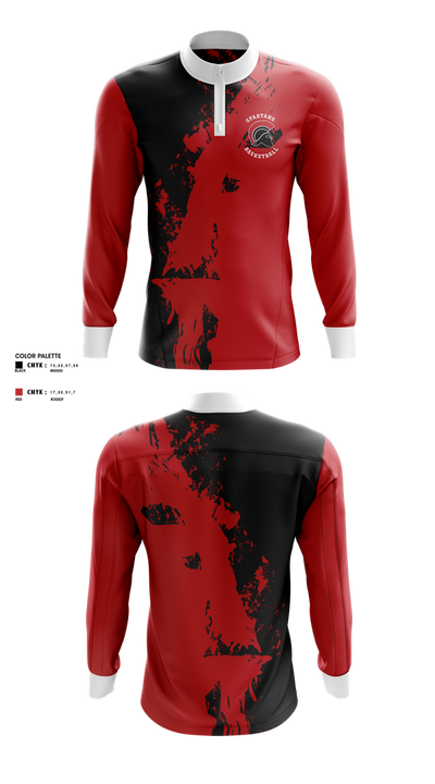Spartans 20463365 Quarter Zip Jacket - 2