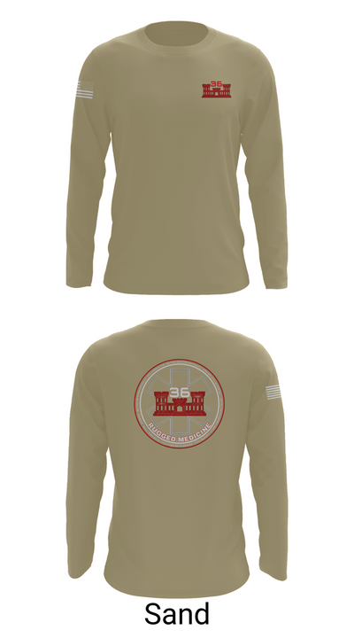 36 Engineer Brigade 21173189 Long Sleeve Performance Shirt 86