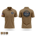 USS Michigan TorpedoMan Short Sleeve Performance Polo - 1