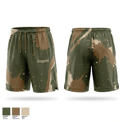 Dragons Mens Soccer Shorts - 1