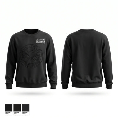 Tactical Security Consultants Crew Neck Sweatshirt - 1