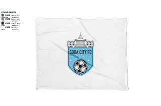 Blanket, Soda City FC, Men's Soccer, Teamtime, Team time, sublimation, custom sports apparel, team uniforms, spirit wear, spiritwear, sports uniforms, custom shirts, team store, custom team store, fundraiser sports, apparel fundraiser