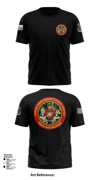 Short Sleeve Performance Shirt, Marine Corps Security Forces Battalion, , Teamtime, Team time, sublimation, custom sports apparel, team uniforms, spirit wear, spiritwear, sports uniforms, custom shirts, team store, custom team store, fundraiser sports, apparel fundraiser