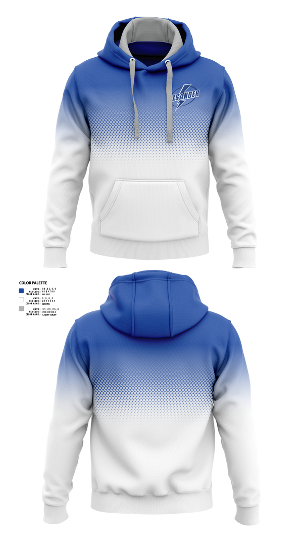 Hoodie, Lysander Lightning, Ice Hockey, Teamtime, Team time, sublimation, custom sports apparel, team uniforms, spirit wear, spiritwear, sports uniforms, custom shirts, team store, custom team store, fundraiser sports, apparel fundraiser