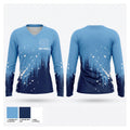 Cape Henlopen HS Women's Long Sleeve V-neck Shirt - 1