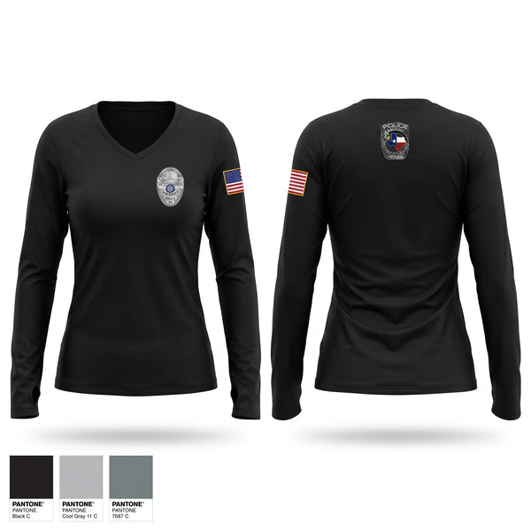 Oak Point Police Department Old School Cotton Feel Shirt - 1