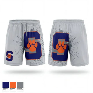 Athletic Shorts With Pockets, Solvay High School Softball, Softball, Teamtime, Team time, sublimation, custom sports apparel, team uniforms, spirit wear, spiritwear, sports uniforms, custom shirts, team store, custom team store, fundraiser sports, apparel fundraiser