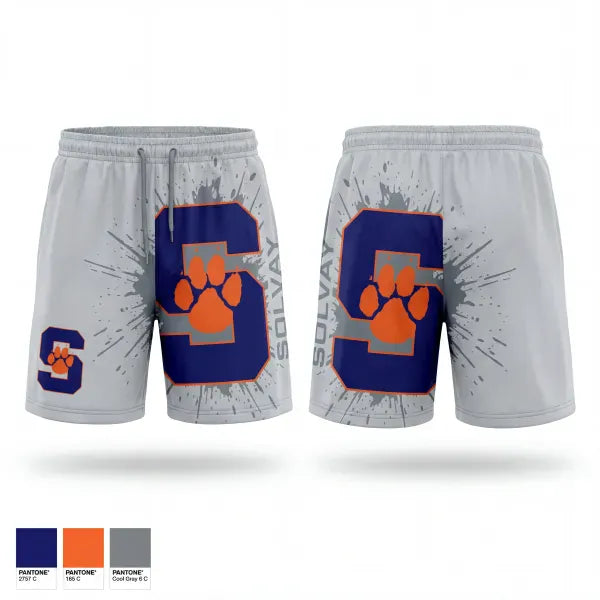 Athletic Shorts With Pockets, Solvay High School Softball, Softball, Teamtime, Team time, sublimation, custom sports apparel, team uniforms, spirit wear, spiritwear, sports uniforms, custom shirts, team store, custom team store, fundraiser sports, apparel fundraiser