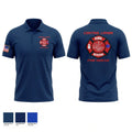 Central Lamar Fire & Rescue Short Sleeve Performance Polo - 1