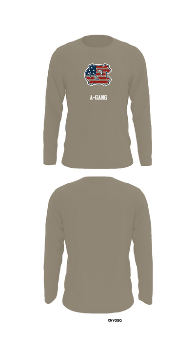 A-Gang 90344345 Long Sleeve Performance Shirt 69