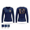 Investigation Division Women's Long Sleeve V-neck Shirt - 1