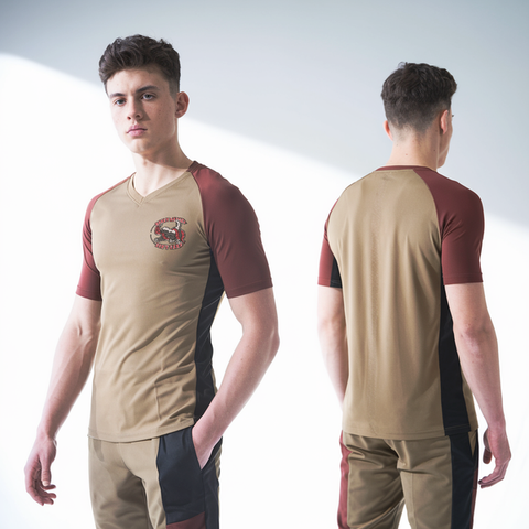 Old School Cotton Feel Shirt, B co 236th BEB, 30th ABCT, , Teamtime, Team time, sublimation, custom sports apparel, team uniforms, spirit wear, spiritwear, sports uniforms, custom shirts, team store, custom team store, fundraiser sports, apparel fundraiser