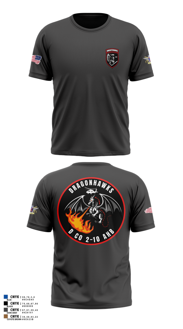 Short Sleeve Performance Shirt, 2-10 AHB Knighthawks, Spirit Store, Teamtime, Team time, sublimation, custom sports apparel, team uniforms, spirit wear, spiritwear, sports uniforms, custom shirts, team store, custom team store, fundraiser sports, apparel fundraiser