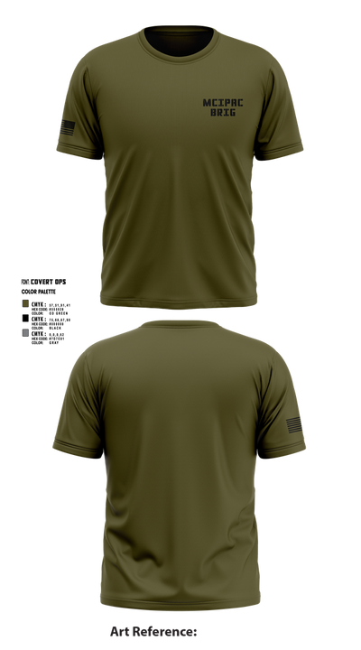 MCIPAC Brig 46900733 Short Sleeve Performance Shirt - 1