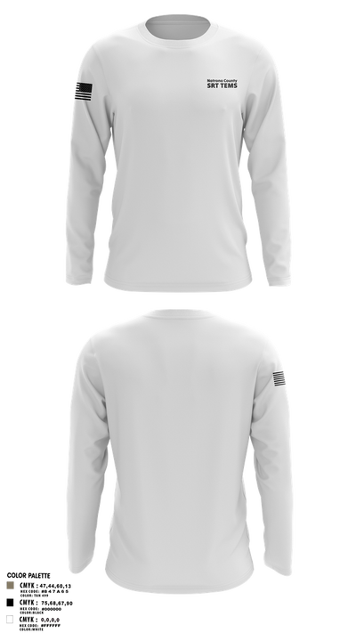 Natrona County SRT TEMS 24087220 Long Sleeve Performance Shirt 2