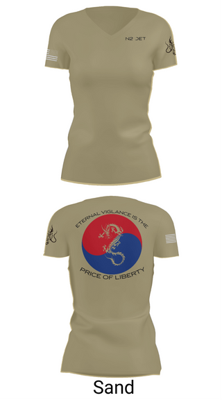 Womens Short Sleeve Vneck Shirt, CNFK DET CHINHAE, Navy, Teamtime, Team time, sublimation, custom sports apparel, team uniforms, spirit wear, spiritwear, sports uniforms, custom shirts, team store, custom team store, fundraiser sports, apparel fundraiser