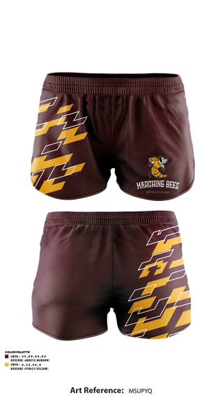 Track Shorts, Brookville High School Band, Spirit Store, Teamtime, Team time, sublimation, custom sports apparel, team uniforms, spirit wear, spiritwear, sports uniforms, custom shirts, team store, custom team store, fundraiser sports, apparel fundraiser