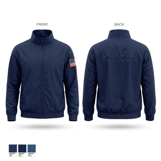 Windbreaker, Soto Cano Fire Department, Fire Department, Teamtime, Team time, sublimation, custom sports apparel, team uniforms, spirit wear, spiritwear, sports uniforms, custom shirts, team store, custom team store, fundraiser sports, apparel fundraiser