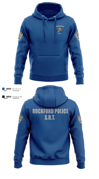 Hoodie, Rockford Police S.R.T., Police, Teamtime, Team time, sublimation, custom sports apparel, team uniforms, spirit wear, spiritwear, sports uniforms, custom shirts, team store, custom team store, fundraiser sports, apparel fundraiser