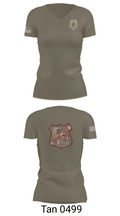 Strafford Police Department 10367410 Women's Short Sleeve V-neck Shirt - 6
