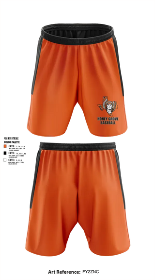 Athletic Shorts With Pockets, Honey Grove Baseball, Baseball, Teamtime, Team time, sublimation, custom sports apparel, team uniforms, spirit wear, spiritwear, sports uniforms, custom shirts, team store, custom team store, fundraiser sports, apparel fundraiser