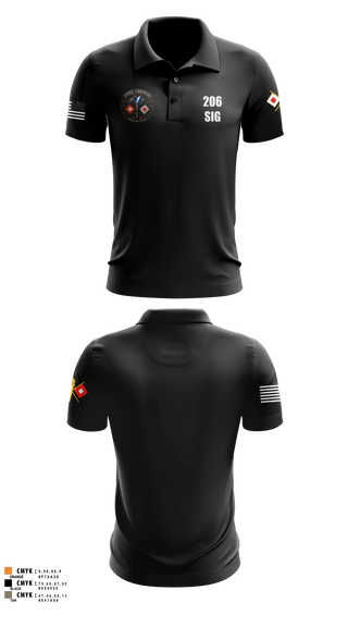 Short Sleeve Performance Polo, 206 Steel Lightning, Army, Teamtime, Team time, sublimation, custom sports apparel, team uniforms, spirit wear, spiritwear, sports uniforms, custom shirts, team store, custom team store, fundraiser sports, apparel fundraiser