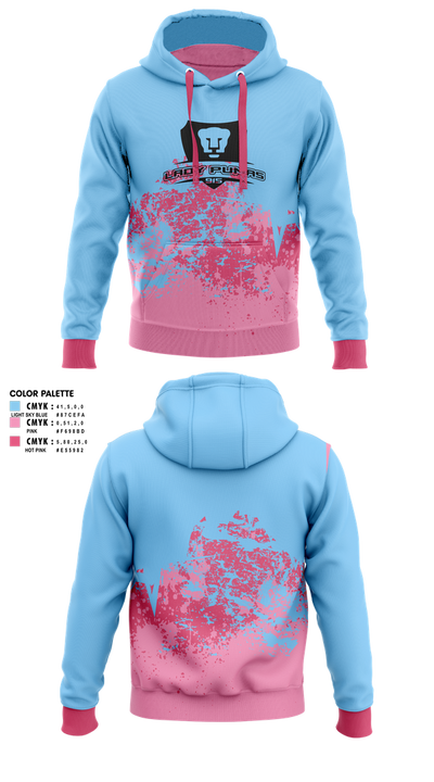 Lady Pumas 47610333 Hoodie - 1