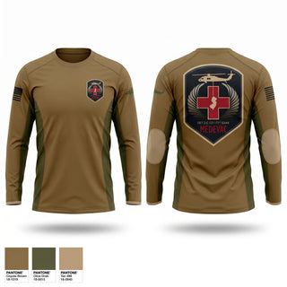 Long Sleeve Performance Shirt, 1-171 MEDEVAC, National Guard, Teamtime, Team time, sublimation, custom sports apparel, team uniforms, spirit wear, spiritwear, sports uniforms, custom shirts, team store, custom team store, fundraiser sports, apparel fundraiser