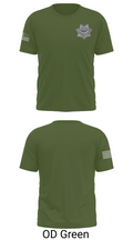 Coalinga Police Department Old School Cotton Feel Shirt - 48
