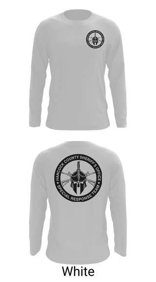 Long Sleeve Performance Shirt, Hancock County Special Response Team, Police, Teamtime, Team time, sublimation, custom sports apparel, team uniforms, spirit wear, spiritwear, sports uniforms, custom shirts, team store, custom team store, fundraiser sports, apparel fundraiser