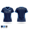 Premier Baseball Women's Short Sleeve V-neck Shirt - 1