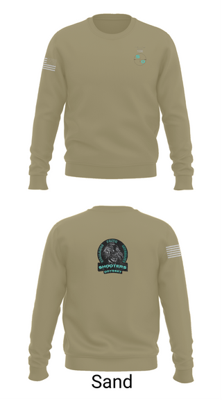 Crew Neck Sweatshirt, Shooters odyssey, National Guard, Teamtime, Team time, sublimation, custom sports apparel, team uniforms, spirit wear, spiritwear, sports uniforms, custom shirts, team store, custom team store, fundraiser sports, apparel fundraiser