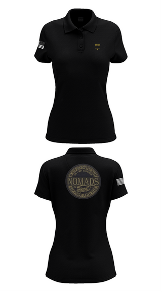 Womens Short Sleeve Performance Polo, E CO 169 AVN, National Guard, Teamtime, Team time, sublimation, custom sports apparel, team uniforms, spirit wear, spiritwear, sports uniforms, custom shirts, team store, custom team store, fundraiser sports, apparel fundraiser