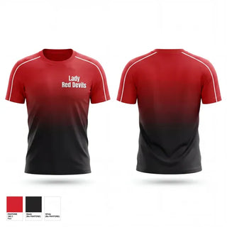 Short Sleeve Performance Shirt, Lady Red Devils, Softball, Teamtime, Team time, sublimation, custom sports apparel, team uniforms, spirit wear, spiritwear, sports uniforms, custom shirts, team store, custom team store, fundraiser sports, apparel fundraiser