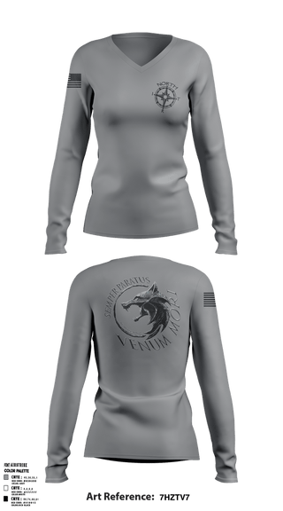 Womens Long Sleeve Vneck Shirt, NIRTNirt, Police, Teamtime, Team time, sublimation, custom sports apparel, team uniforms, spirit wear, spiritwear, sports uniforms, custom shirts, team store, custom team store, fundraiser sports, apparel fundraiser