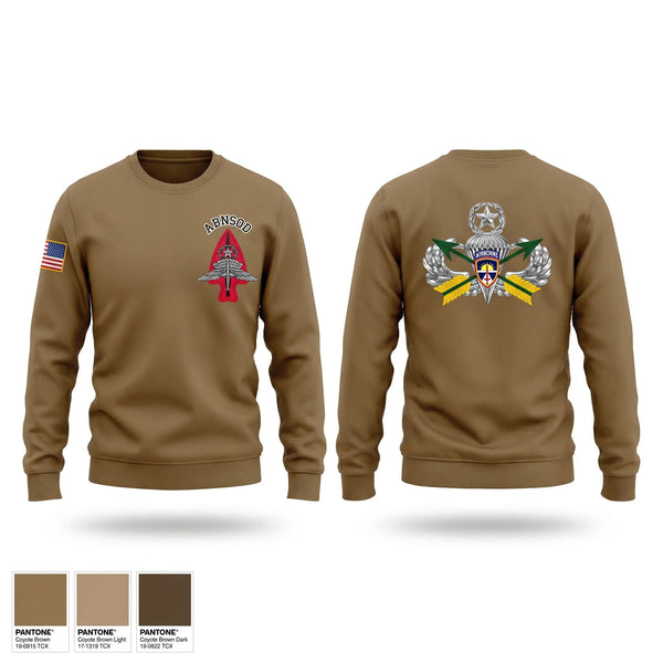 Crew Neck Sweatshirt, ABNSOD, Army, Teamtime, Team time, sublimation, custom sports apparel, team uniforms, spirit wear, spiritwear, sports uniforms, custom shirts, team store, custom team store, fundraiser sports, apparel fundraiser