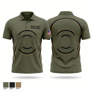Short Sleeve Performance Polo, Dawson County Sheriffs Office, Police, Teamtime, Team time, sublimation, custom sports apparel, team uniforms, spirit wear, spiritwear, sports uniforms, custom shirts, team store, custom team store, fundraiser sports, apparel fundraiser