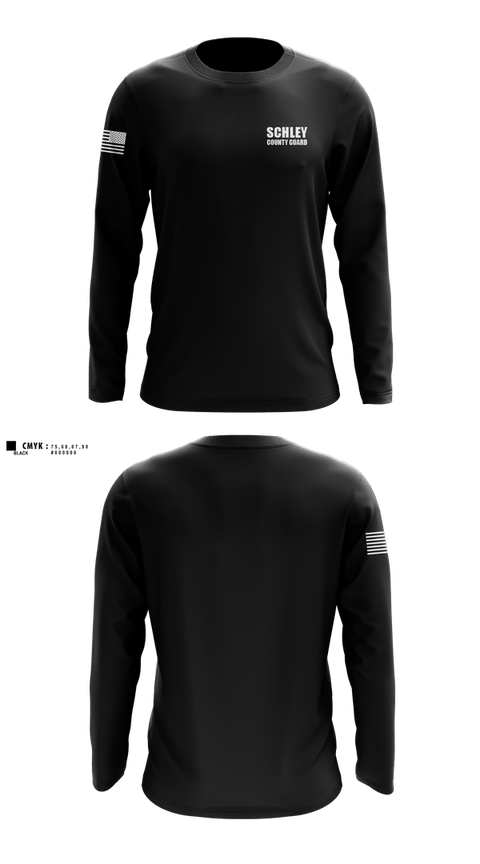 Long Sleeve Performance Shirt, Schley county guard, , Teamtime, Team time, sublimation, custom sports apparel, team uniforms, spirit wear, spiritwear, sports uniforms, custom shirts, team store, custom team store, fundraiser sports, apparel fundraiser